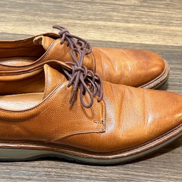 Allen Edmonds Cognac Leather Derby Shoes main image 10